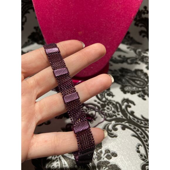 By Alexa Rae - dark purple choker necklace - Picture 1 of 3